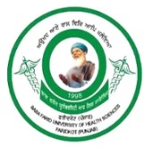 BABA FARID UNIVERSITY OF HEALTH SCIENCES, FARIDKOT Jalandhar – Punjab